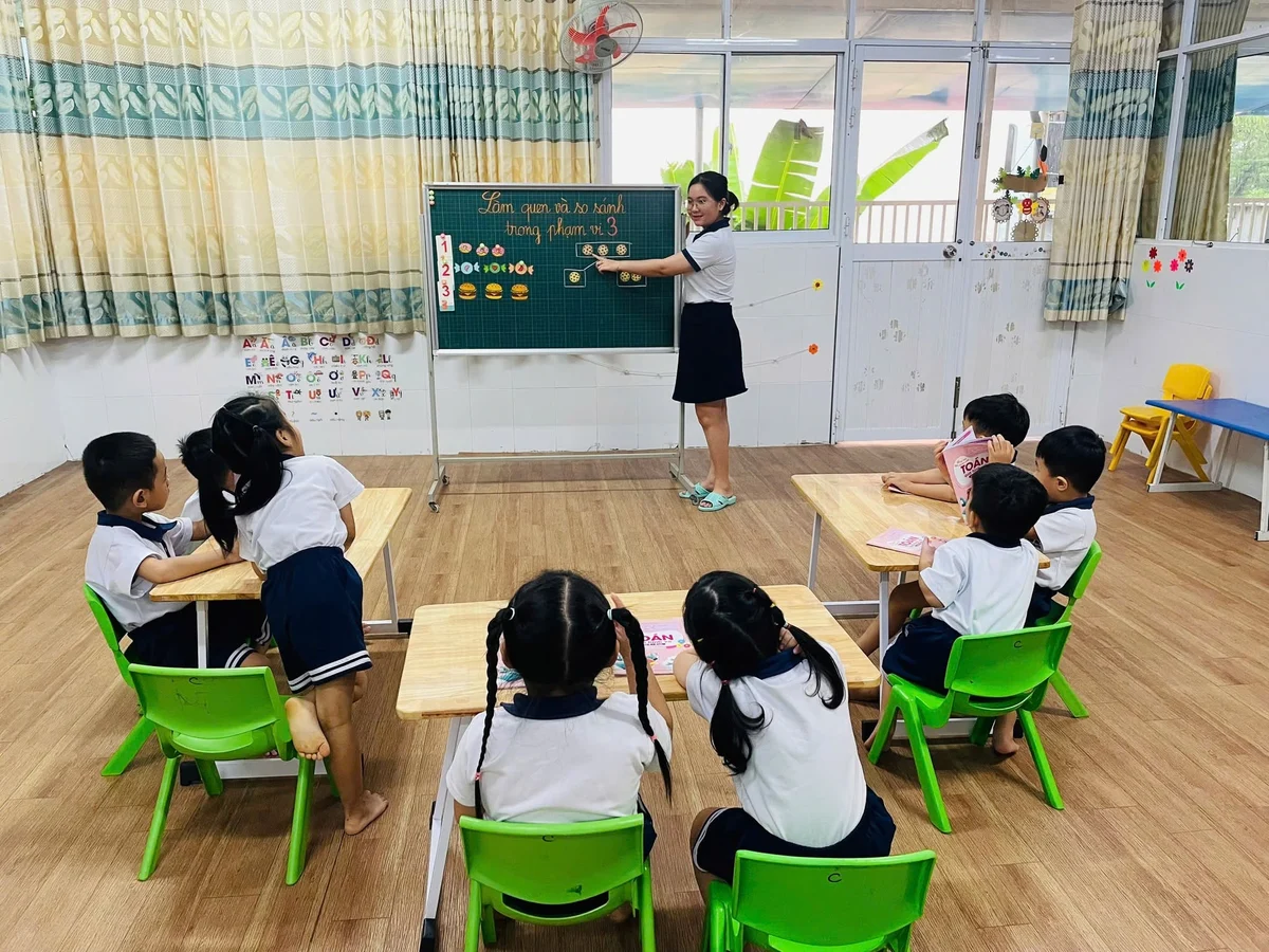 Giờ học kể chuyện và tương tác trên lớp